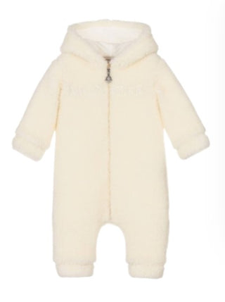 Moncler Tutina Teddy con cappuccio I29518L00001