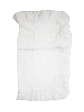 Aletta Blanket With Sheet ra99001ltn With Lace Newborn