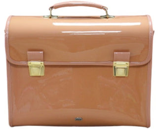 Escudama Patent Leather Briefcase Bag CATERINA