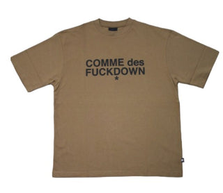 Comme des Fuckdown T-Shirt mit Rundhalsausschnitt und Logo CDFU1762