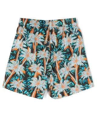 Palm Angels patterned Bermuda shorts PBCB006S23FAB0031055