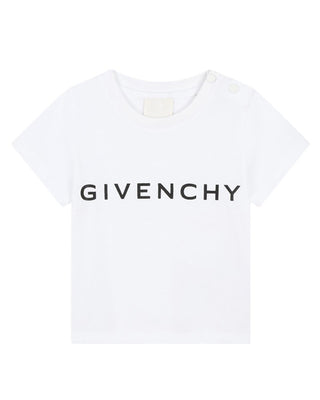 Givenchy T-shirt Con Stampa Logo H30470 Girocollo