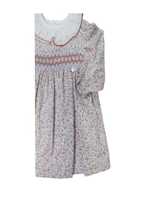 Doctor Kids Dress With Embroidery dk1861 Long Sleeve