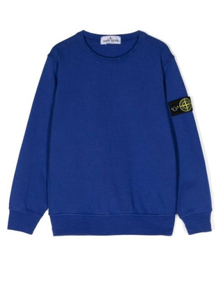 Klassisches Sweatshirt mit Rundhalsausschnitt von Stone Island 801661340