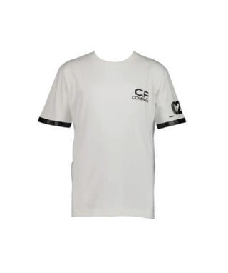 C.P. Company T-shirt girocollo con logo stampato 08CKTS051C