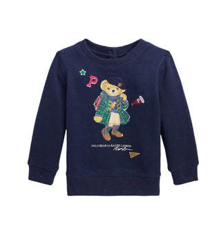 Polo Ralph Lauren Sweatshirt mit Rundhalsausschnitt und Frontprint 310916768002