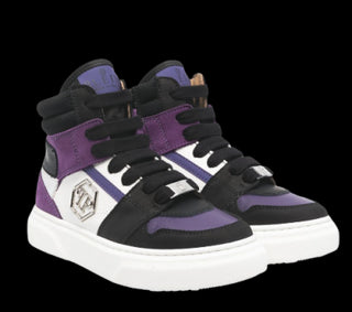 Philipp Plein Sneakers 72897 with laces and zip