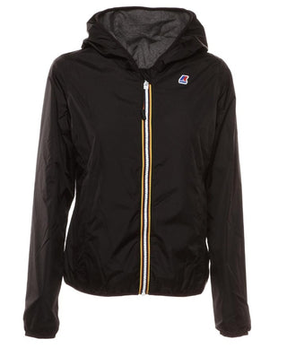 k-Way Lily Poly Jersey Jacket k31168w Fixed Hood