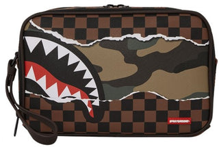 Sprayground Pochette TEAR IT UP CAMO TOILETRY 910B6042NSZ