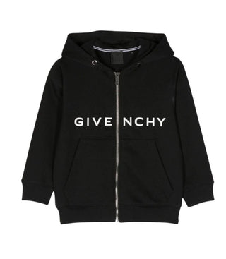 Givenchy Felpa con zip e capppuccio H25432