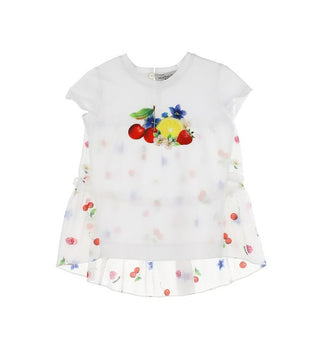 Monnalisa Short Sleeve T-Shirt 315631PB Baby Pattern