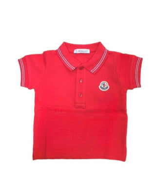 Moncler Polo T-shirt with symbol D19518306605