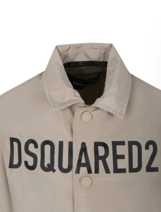 Dsquared2 Giubbino in nylon con logo DQ2270-D0A8M