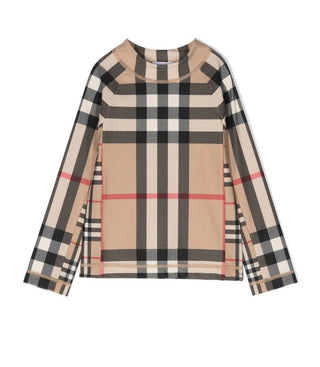 Burberry Vintage-Check-Langarm-T-Shirt 8061981