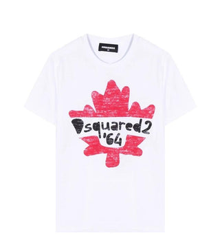 Dsquared2 T-Shirt mit Rundhalsausschnitt, Logo und Aufdruck DQ0807-D00XK