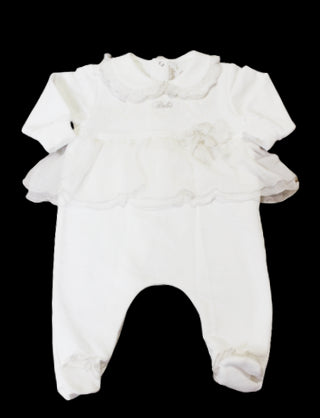 Aletta Onesie With Band 085040 Clips On The Back Newborn