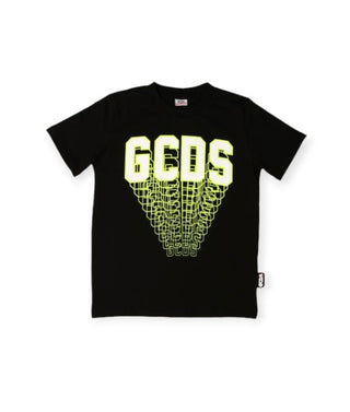 GCDS T-Shirt mit Rundhalsausschnitt und Aufdruck 025864