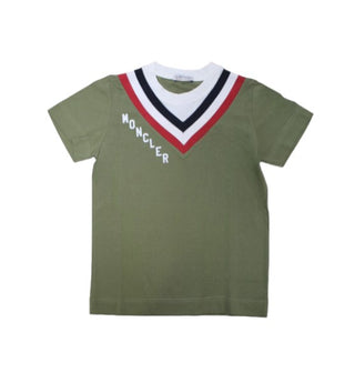 Moncler T-shirt girocollo con logo D19548019450