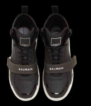 Balmain Sneakers 6poc86 with laces and zip