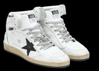 Golden Goose Sneakers a stivaletto gyf10283 con lacci