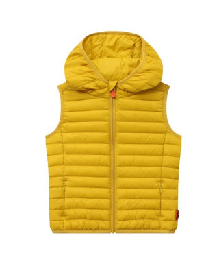 Save the Duck Kids' Hooded Vest j80649x