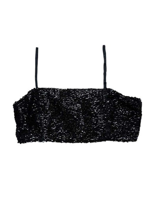 So...Lavish Top Paillettes T4014 Adjustable Straps