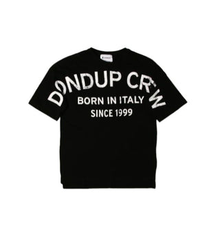 Dondup Crewneck T-shirt with front logo BS147-JY0003B