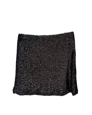 So...Lavish G4015 Short Sequin Skirt