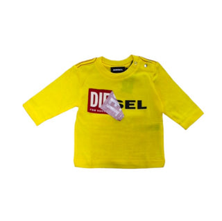 Diesel T-Shirt mit Rundhalsausschnitt und Logo vorne 00K1US-00YI9