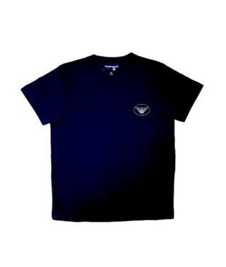 Armani T-shirt girocollo con logo frontale 6K4TJA