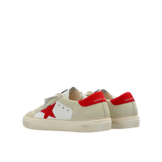 Golden Goose Sneakers Super Star gyf00495/f In Leather Color White/Red