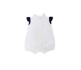 The Owl Romper With Bow to165m0014 WITH CLIPS FORWARD