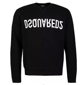 Dsquared2 Crewneck Sweatshirt with Printed Logo S74GU0506