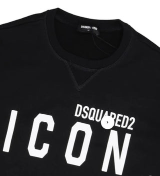 Dsquared2 Felpa girocollo con logo DQ049U-D002Y