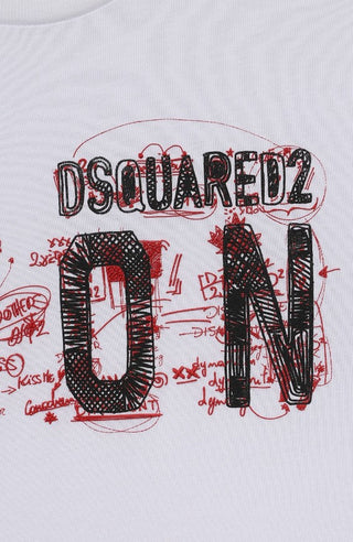 Dsquared2 T-shirt with printed logo DQ2417-D00MV