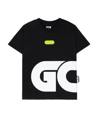 GCDS T-Shirt mit Rundhalsausschnitt und Aufdruck 025892