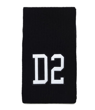 Dsquared2 Scarf with brand patch DQ0479-D00WC