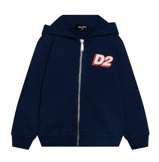 Dsquared2 Zip Up Hoodie DQ1813-D0A4I