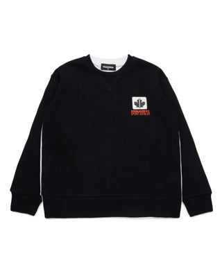 Dsquared2 Crewneck Sweatshirt with Printed Logo DQ2189-D009B