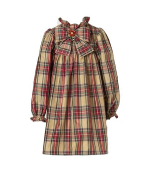 Little Ludo Scottish Dress BS8WB063/0696