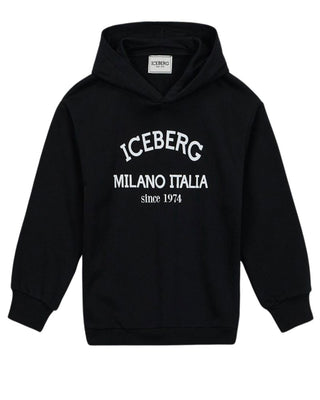 Iceberg Cropped Hoodie MFICE5336J