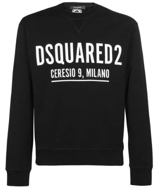 Dsquared2 Crewneck Sweatshirt with Printed Logo S71GU0448