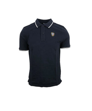 Blauer T-Shirt Polo Modell 21SBLKT02413