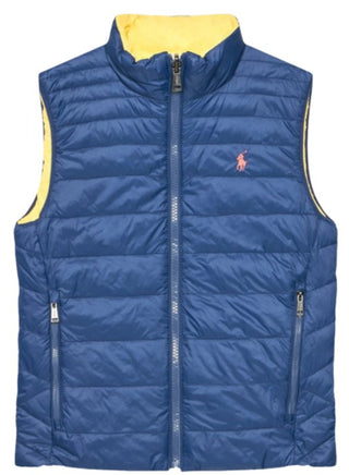 Polo Ralph Lauren Double-faced baby vest jacket 323856897002