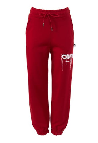 Comme des Fuckdown Pantaloni jogger con logo stampato CDFD1997