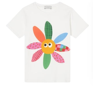 Stella McCartney T-Shirt mit Rundhalsausschnitt TT8C21-Z0434