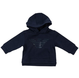 Armani 6GHMA4 Kapuzenpullover mit Logo für Neugeborene