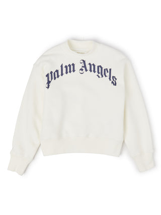 Palm Angels Felpa con logo PGBA001F22FLE0010146