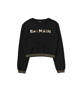 Balmain cropped sweatshirt BT4A20-Z0081