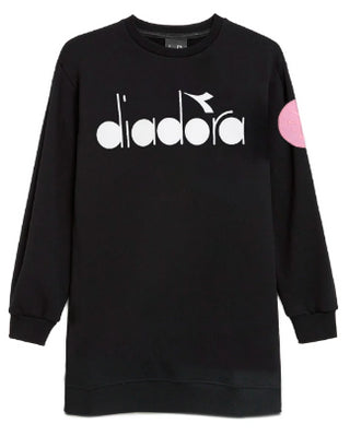 Diadora Crewneck Print Dress F3DIJGDR115